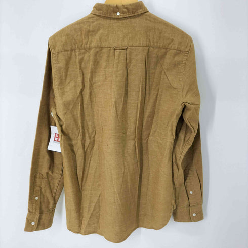 ビームス BEAMS フリーフランネル ソリッド ボダンダウンシャツ メンズ JPN:M