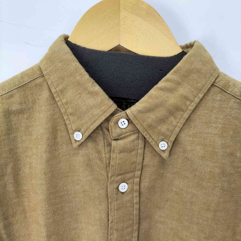 ビームス BEAMS フリーフランネル ソリッド ボダンダウンシャツ メンズ JPN:M