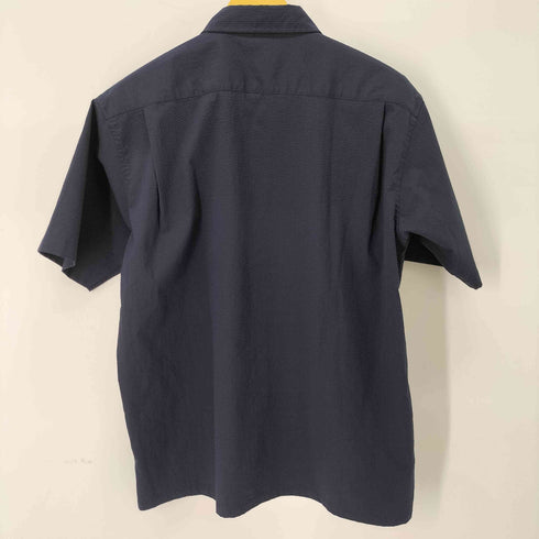 ビームス BEAMS COOLMAX(R) サッカー ミニレギュラーシャツ メンズ import:L