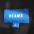 ビームス BEAMS COOLMAX(R) サッカー ミニレギュラーシャツ メンズ import:L
