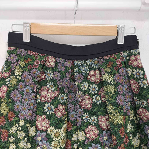 イエナラブークル IENA LA BOUCLE 21aw ゴブラン織りフラワータックスカート レディース JPN:40
