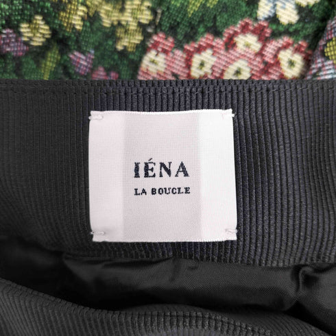 イエナラブークル IENA LA BOUCLE 21aw ゴブラン織りフラワータックスカート レディース JPN:40