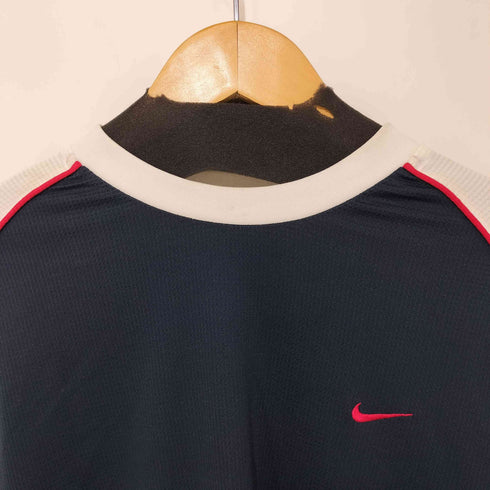 ナイキ NIKE 00S 切替 メッシュ S/S TEE メンズ import:XL