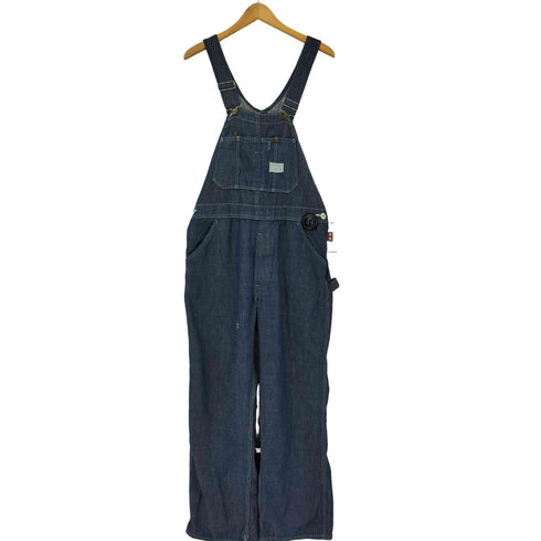 シアーズ Sears 70-80S PRE-SHRUNK DENIM 白タグ ペインター デニム オーバーオール メンズ 36×32