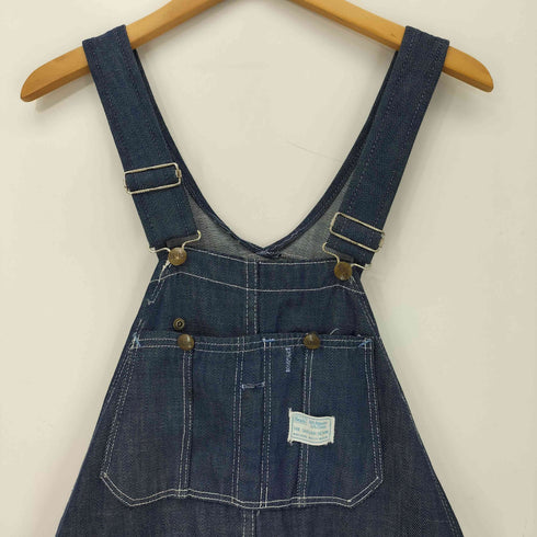 シアーズ Sears 70-80S PRE-SHRUNK DENIM 白タグ ペインター デニム オーバーオール メンズ 36×32