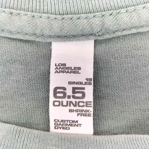 ロサンゼルスアパレル Los Angeles Apparel 6.5Oz CUSTOM GARMENT DYED S/SクルーネックTシャツ メンズ 2XL
