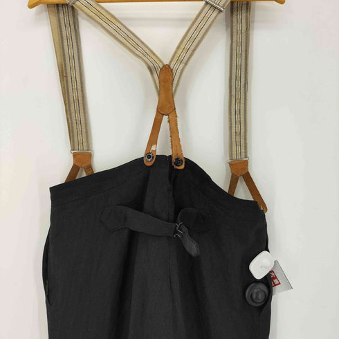 30-40S 針差シンチバック サスペンダー付き スラックスパンツ VINTAGE メンズ