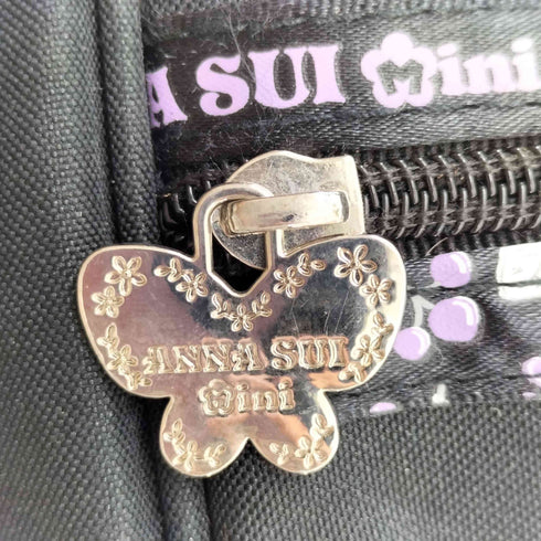 アナスイ ANNA SUI サクランボ柄 ナイロンショルダーバッグ レディース
