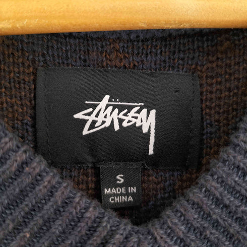 ステューシー Stussy Melange Checker Sweater Vest メンズ S