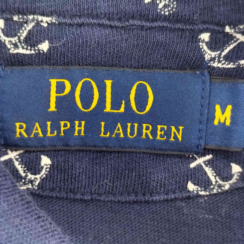 ポロラルフローレン POLO RALPH LAUREN 総柄 S/S ポロシャツ メンズ import:M