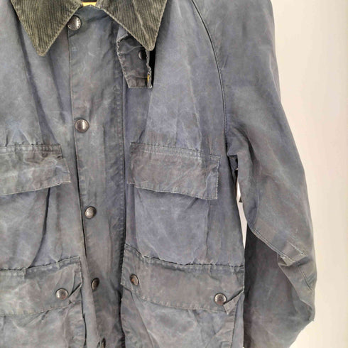 バブアー Barbour 90S 英国製 BEDALE 旧3WARRANT 4ポケット オイルドジャケット メンズ 97cm/38in