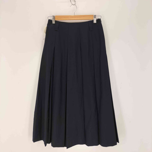 ミラオーウェン Mila Owen ベルトループデザインボックスプリーツスカート レディース JPN:1