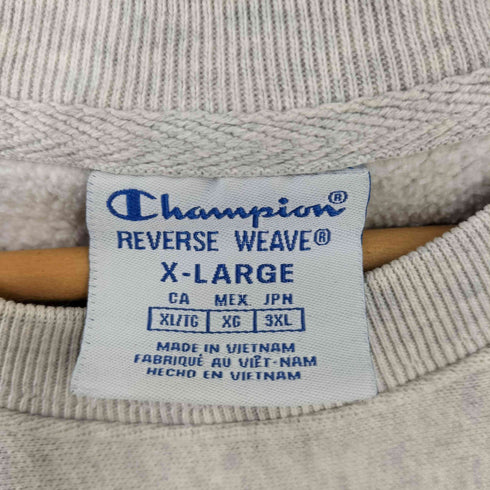 チャンピオン Champion REVERSE WEAVE ロゴ刺繍クルーネックスウェット メンズ X-LARGE