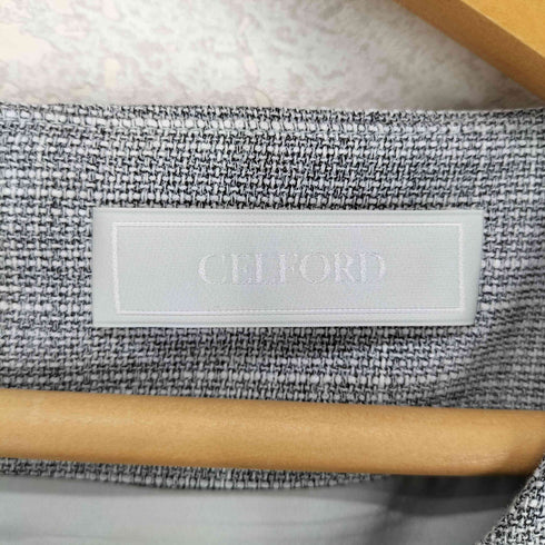 セルフォード CELFORD 25SS ツィードミニワンピース レディース 36