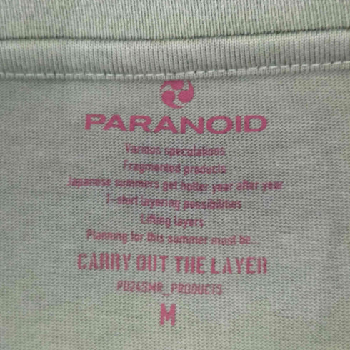 パラノイド PARANOID 24SS Crop Box T-Shirt メンズ JPN:M