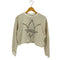 アディダスオリジナルス adidas Originals トレフォイルロゴ クロップドスウェット レディース import:L