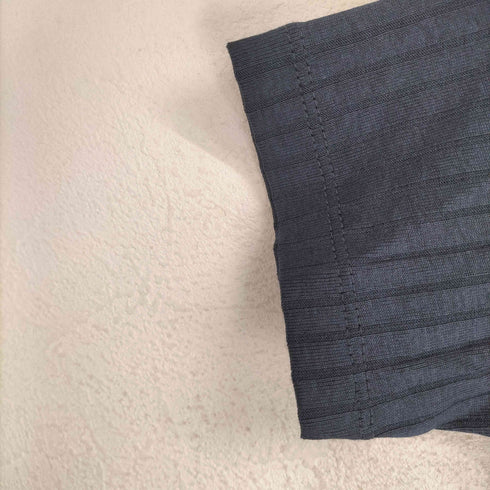 コヒナ COHINA 25SS 汗染み防止 Vネックリブカットワンピース レディース