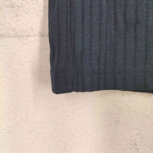 コヒナ COHINA 25SS 汗染み防止 Vネックリブカットワンピース レディース