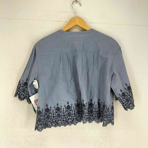 コヒナ COHINA 25SS スカラエンブロイダリーブラウス レディース FREE