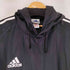 アディダス adidas 00S ロゴプリント ストライプ ナイロンパーカー メンズ JPN:M