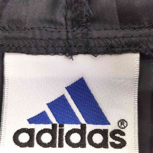 アディダス adidas 00S ロゴプリント ストライプ ナイロンパーカー メンズ JPN:M