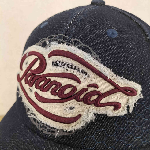 パラノイド PARANOID 25SS Washed Denim Cap メンズ