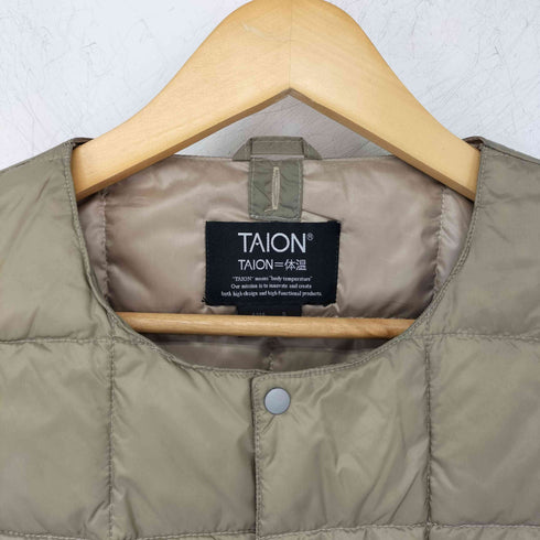 タイオン TAION キルティング インナーダウン ベスト メンズ JPN:S