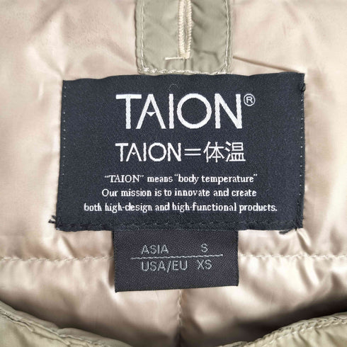 タイオン TAION キルティング インナーダウン ベスト メンズ JPN:S