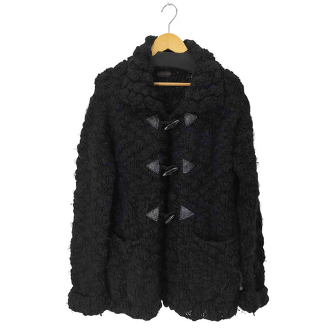 モルガンオム MORGAN HOMME ショールカラーダッフルカーディガン メンズ