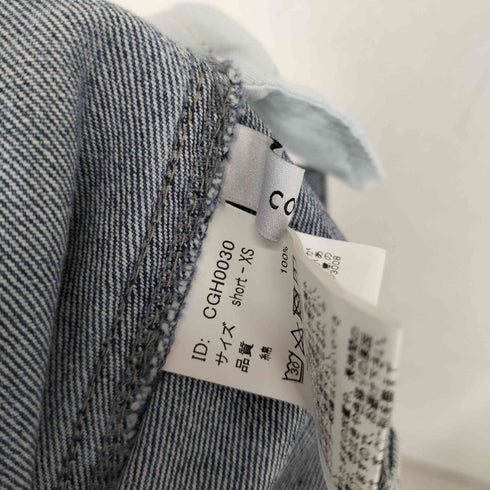 コヒナ COHINA 25SS タックデザインハイウエストデニムパンツ メンズ JPN:XS