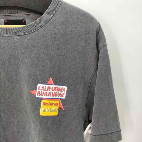 カリフォルニアランチハウス CALIFORNIA RANCH HOUSE プリントデザイン半袖Tシャツ メンズ import:M
