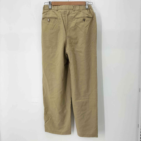 バクラック BACHRACH イタリア製 3タック ウールスラックス MRSジップ メンズ