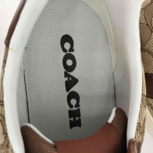 コーチ COACH シグネチャーローカットスニーカー メンズ JPN:27