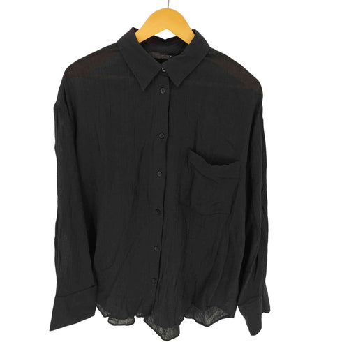 ザラ ZARA シアーシャツ レディース 30