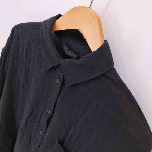 ザラ ZARA シアーシャツ レディース 30
