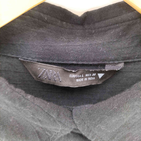ザラ ZARA シアーシャツ レディース 30