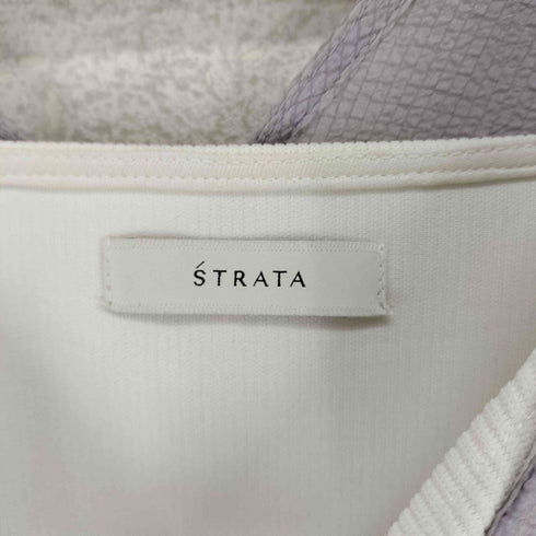 エストラータ STRATA 25SS マイクロチェックシアーワンピースセット レディース