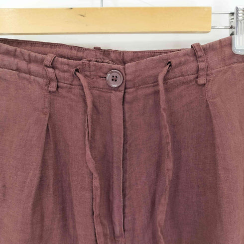 ザラ ZARA SRPLS リネンワイドパンツ メンズ L