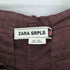 ザラ ZARA SRPLS リネンワイドパンツ メンズ L