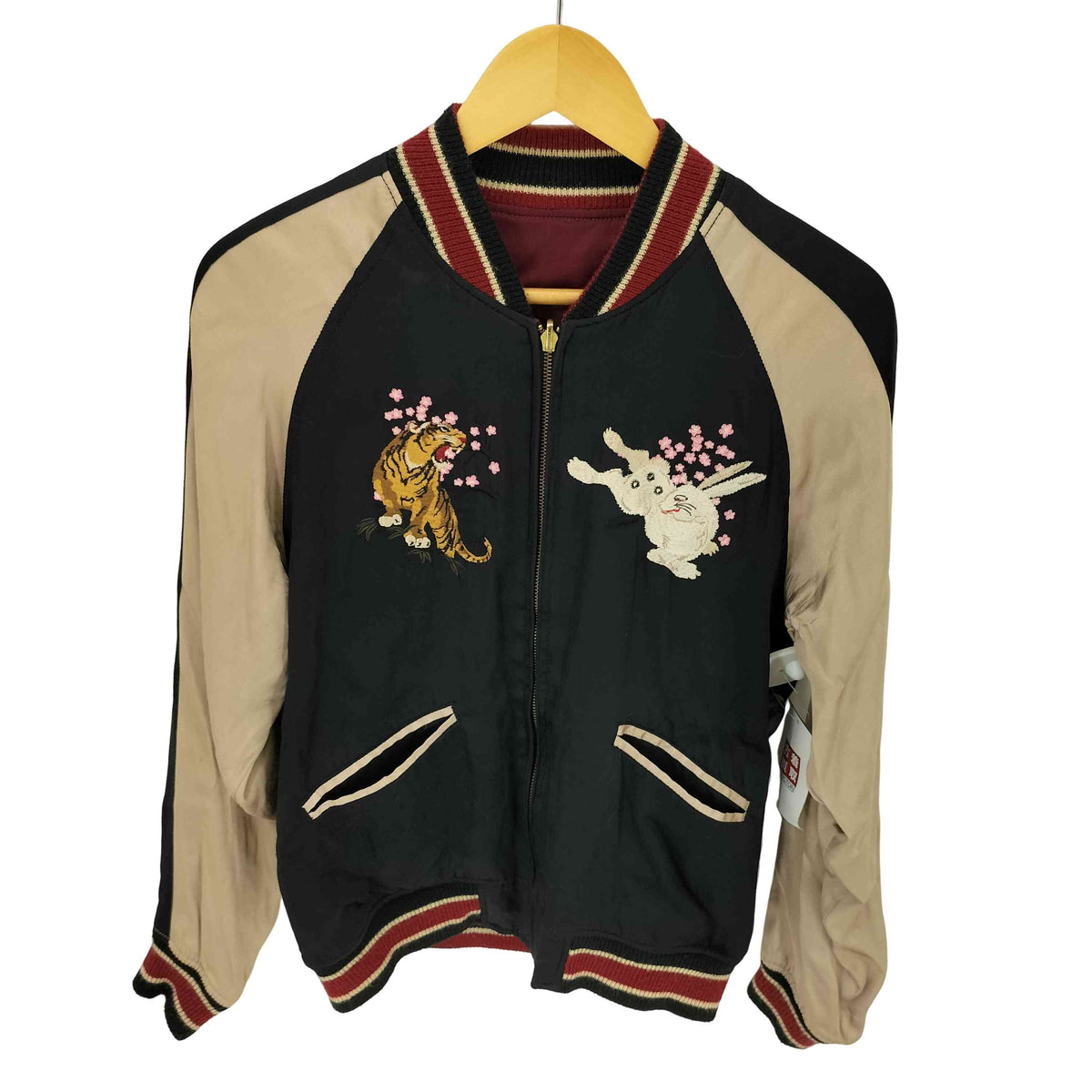 GARO雅結スカジャンL リバーシブル中古品 GARO雅結スカジャンL リバーシブル品