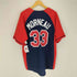 エムエルビー MLB チームロゴベースボールシャツ MORNEAU 33 メンズ L
