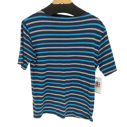 セントジェームス SAINT JAMES 90S フランス製 ラッセル ボーダー S/S Tシャツ レディース 3 1/2