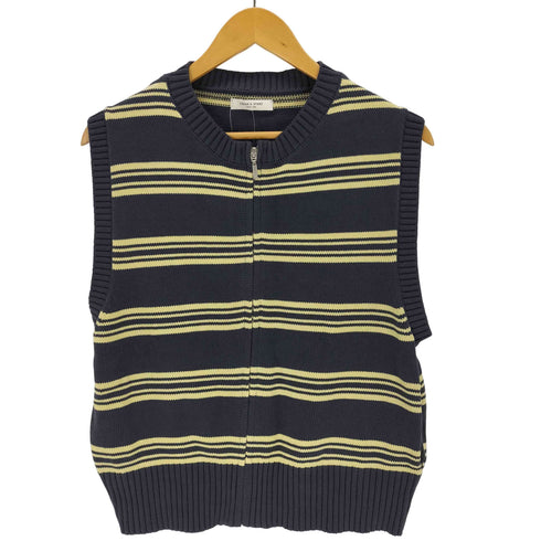 フリークスストア FREAKS STORE 25SS バイオウォッシュ加工 ニットジップベスト レディース FREE
