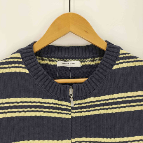 フリークスストア FREAKS STORE 25SS バイオウォッシュ加工 ニットジップベスト レディース FREE