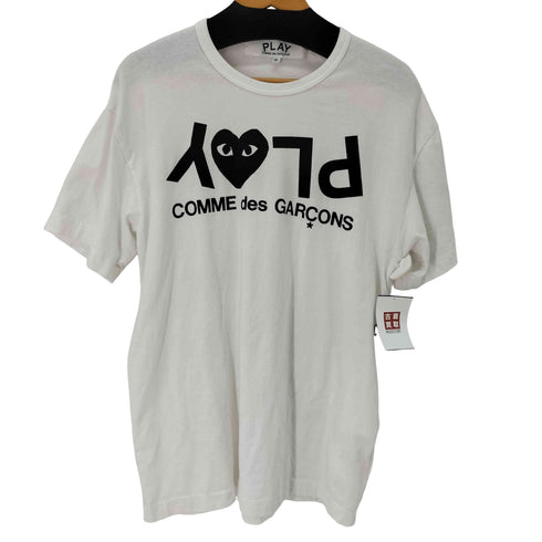 プレイコムデギャルソン PLAY COMME des GARCONS 25SS 反転ロゴ S/S Tシャツ メンズ XXL