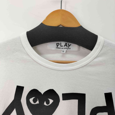 プレイコムデギャルソン PLAY COMME des GARCONS 25SS 反転ロゴ S/S Tシャツ メンズ XXL