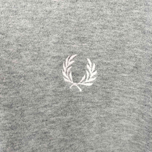 フレッドペリー FRED PERRY HOODED ZIP THROUGH SWEATSHIRT フルジップパーカー メンズ import:L