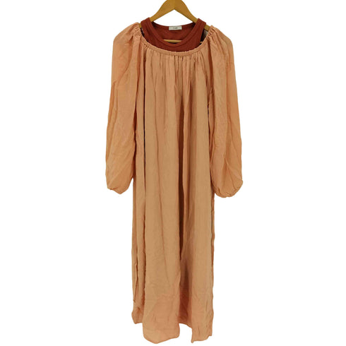 クラネ CLANE 2WAY LAYERED GATHER ONE PIECE レディース JPN:1