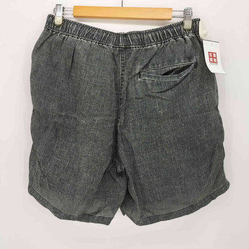 ステューシー Stussy BOXY LINEN SHORT CHARCOAL リネン ハーフパンツ メンズ JPN:M