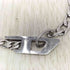 ディーゼル DIESEL ステンレススティールチェーンブレスレット Stainless steel chain bracelet メンズ